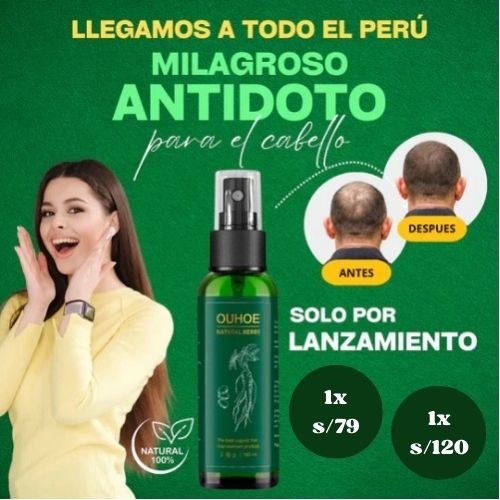 OUHOE - ELIXIR PARA EL CRECIMIENTO DEL CABELLO