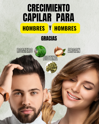 VITAORGANIC – Aceite Natural para el Crecimiento del Cabello