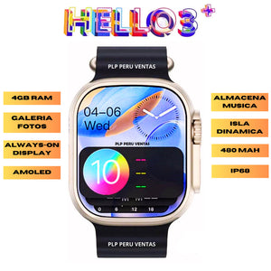 Dupla Smartwatch Hello Watch 3 Plus