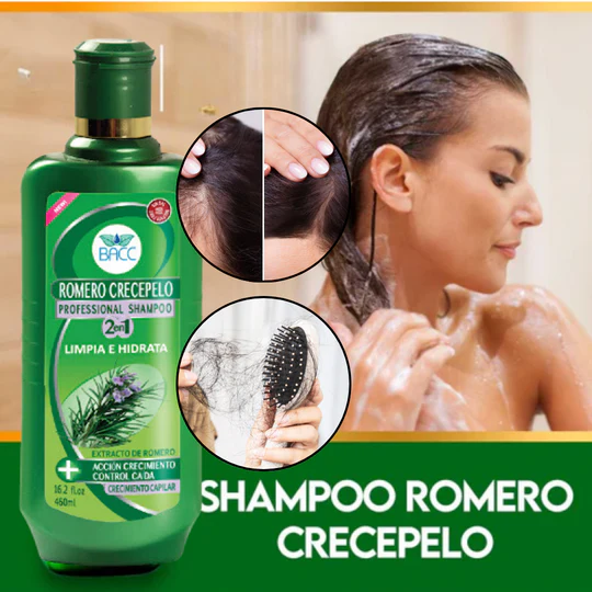 SHAMPOO DE ROMERO: Poder Natural Contra la Caída del Cabello